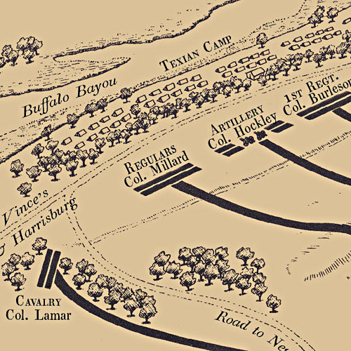 Texas History Classroom Maps - 3 Map Set