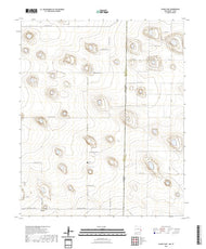 US Topo 7.5-minute map for Causey East NMTX