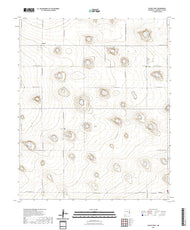 US Topo 7.5-minute map for Causey West NM