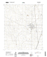 US Topo 7.5-minute map for Eunice NM
