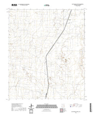 US Topo 7.5-minute map for Rattlesnake Canyon NM