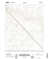 US Topo 7.5-minute map for Conrad OKTX
