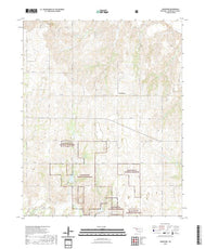 US Topo 7.5-minute map for Crawford OK