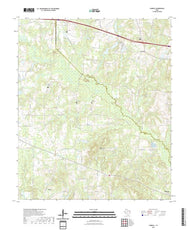 US Topo 7.5-minute map for Carroll TX
