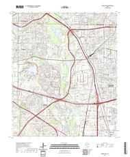 US Topo 7.5-minute map for Carrollton TX