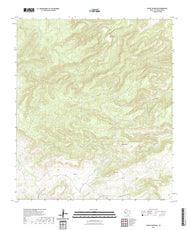 US Topo 7.5-minute map for Casket Mountain TX