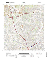 US Topo 7.5-minute map for Castle Hills TX