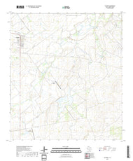 US Topo 7.5-minute map for Catarina TX
