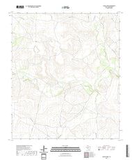 US Topo 7.5-minute map for Causey Draw TX