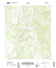 US Topo 7.5-minute map for Cayuga TX