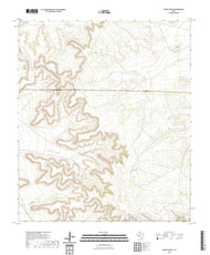 US Topo 7.5-minute map for Cedar Canyon TX