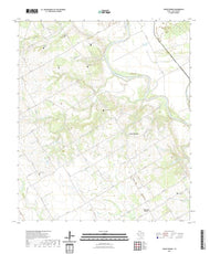 US Topo 7.5-minute map for Cedar Springs TX