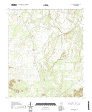 US Topo 7.5-minute map for Cement Mountain TX