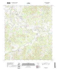 US Topo 7.5-minute map for Center Point TX