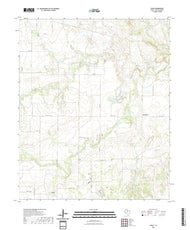 US Topo 7.5-minute map for Chalk TX