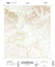 US Topo 7.5-minute map for Chalk Bluff TX
