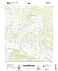 US Topo 7.5-minute map for Chapman Draw TX