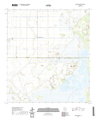 US Topo 7.5-minute map for Chapman Ranch TX