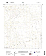 US Topo 7.5-minute map for Cheyenne Draw SW TX