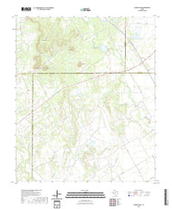 US Topo 7.5-minute map for Church Peak TX
