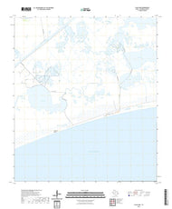 US Topo 7.5-minute map for Clam Lake TX