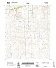 US Topo 7.5-minute map for Clara TXOK