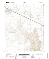 US Topo 7.5-minute map for Claude TX