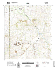 US Topo 7.5-minute map for Cline TX