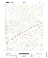 US Topo 7.5-minute map for Coburn TX