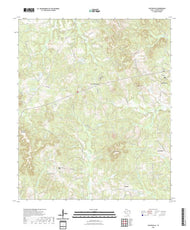 US Topo 7.5-minute map for Coffeeville TX