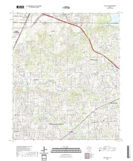 US Topo 7.5-minute map for Colleyville TX