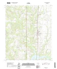 US Topo 7.5-minute map for Collinsville TX