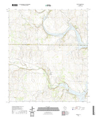US Topo 7.5-minute map for Concho TX