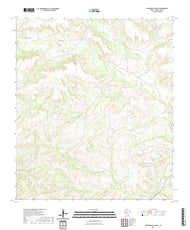 US Topo 7.5-minute map for Continental Ranch TX