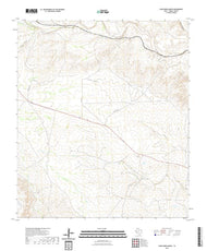 US Topo 7.5-minute map for Cook Creek North TX