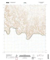 US Topo 7.5-minute map for Cook Creek South TXCOA