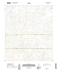 US Topo 7.5-minute map for Coon Dive Draw TX
