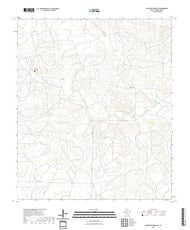 US Topo 7.5-minute map for Coon Dive Draw NW TX