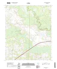 US Topo 7.5-minute map for Coopers Chapel TX