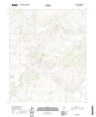 US Topo 7.5-minute map for Cope Branch TX