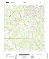 US Topo 7.5-minute map for Copperas Cove TX