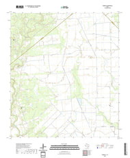 US Topo 7.5-minute map for Cordele TX