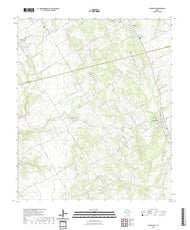 US Topo 7.5-minute map for Covington TX