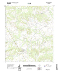 US Topo 7.5-minute map for Cranfills Gap TX