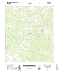 US Topo 7.5-minute map for Crecy TX