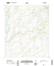 US Topo 7.5-minute map for Crews TX
