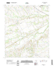US Topo 7.5-minute map for Cryer Creek TX