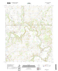 US Topo 7.5-minute map for Crystal Falls TX