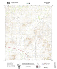 US Topo 7.5-minute map for Cumbie Draw NE TX