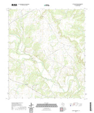 US Topo 7.5-minute map for Cutoff Mountain TX